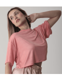 Oversize Parlak Top